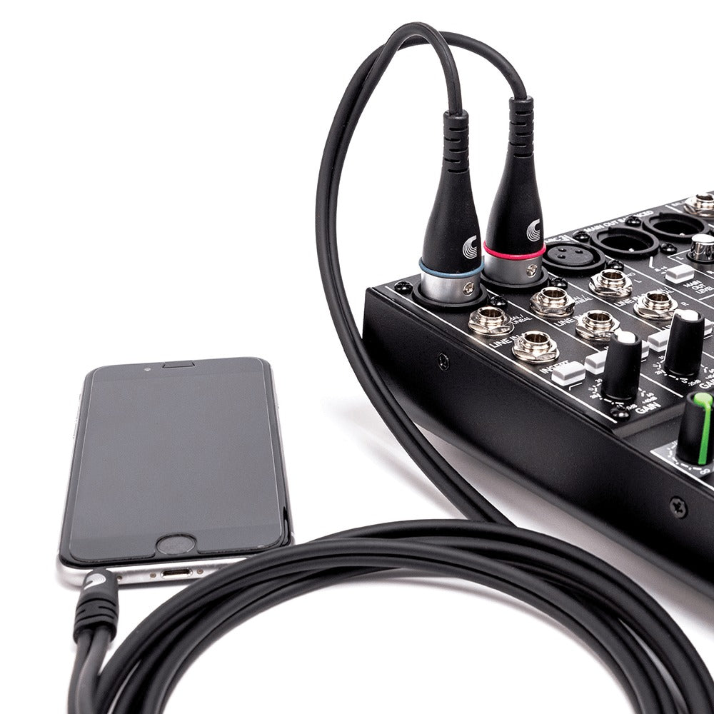 1/8 Inch to Dual XLR Audio Cables