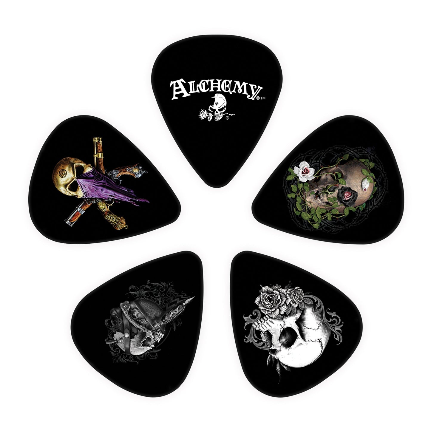 Alchemy Skulls Signature Guitar Picks