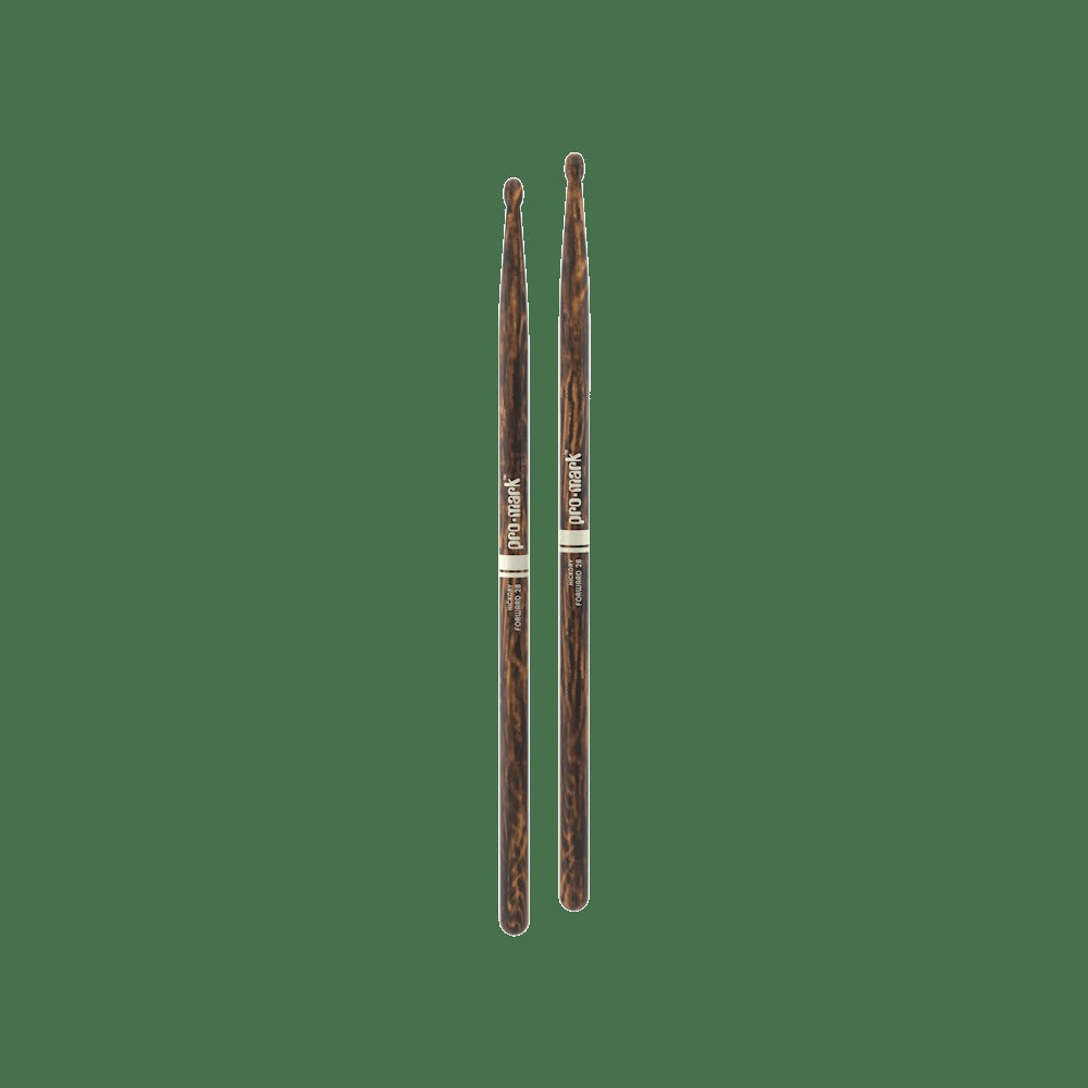 Classic Forward 2B FireGrain Hickory Drumstick, Oval Wood Tip
