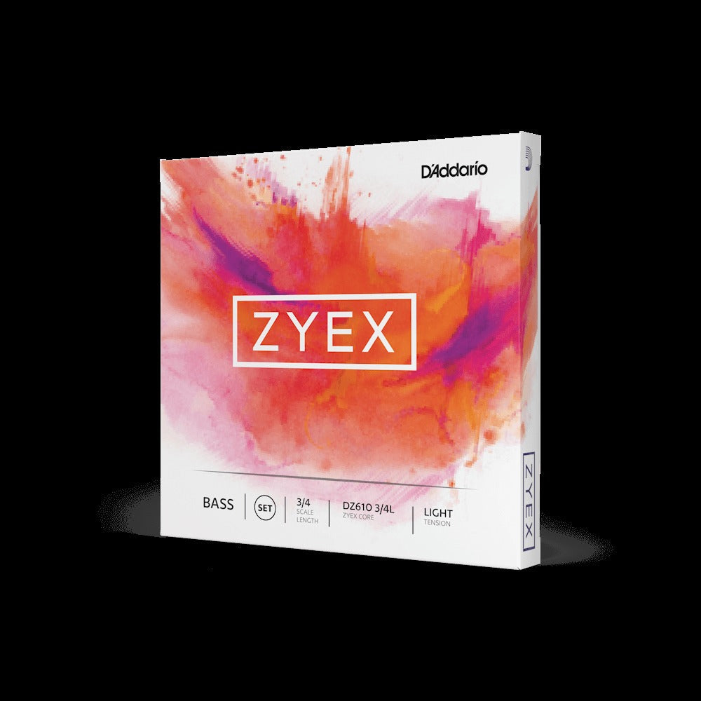 Zyex Bass String Set, 3/4 Scale, Light Tension