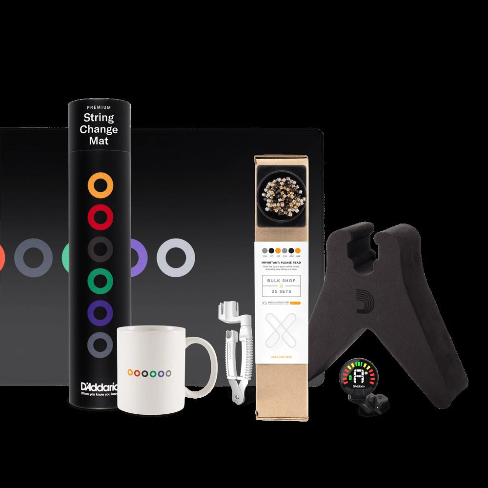 XS Electric 10-46 String Change & Mug Bundle