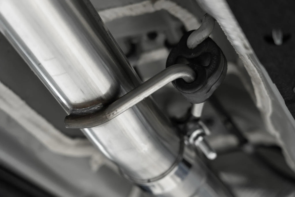 MBRP Dual Outlet 3in Cat Back Exhaust - CF Tips | 2022+ Hyundai Elantra N 2.0L Turbo (S47103CF)