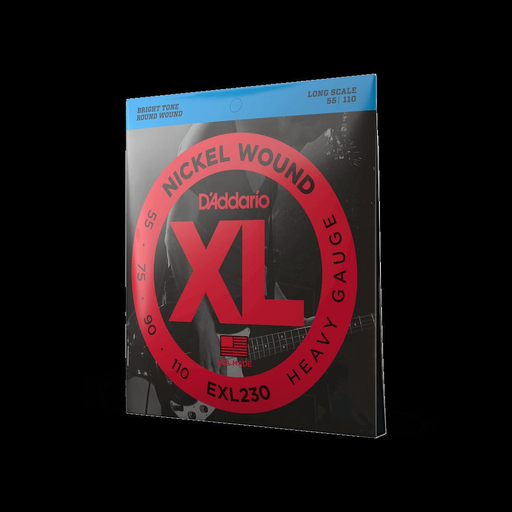 55-110 Heavy, Long Scale, XL Nickel Bass Strings